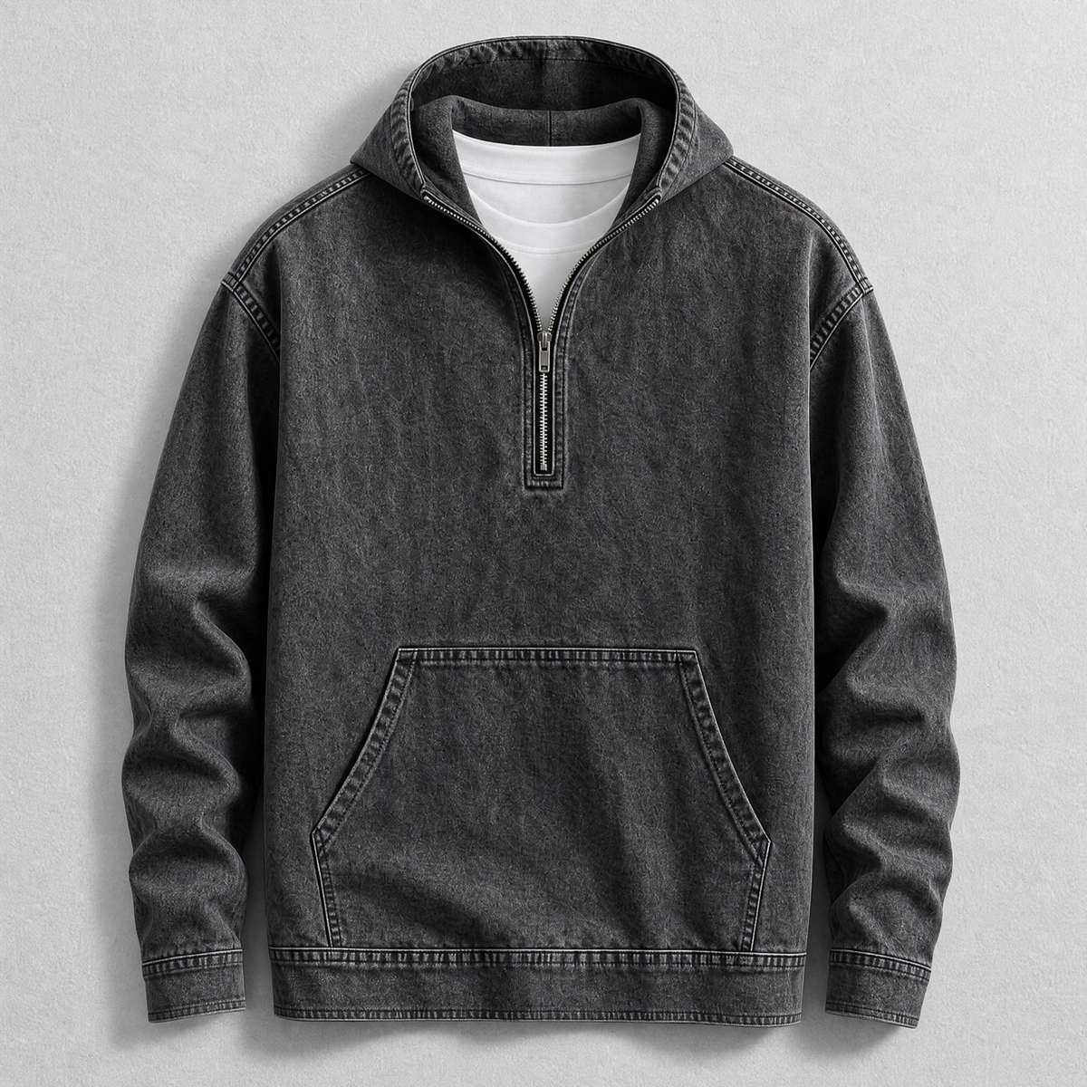 Carter Denim Hoodie