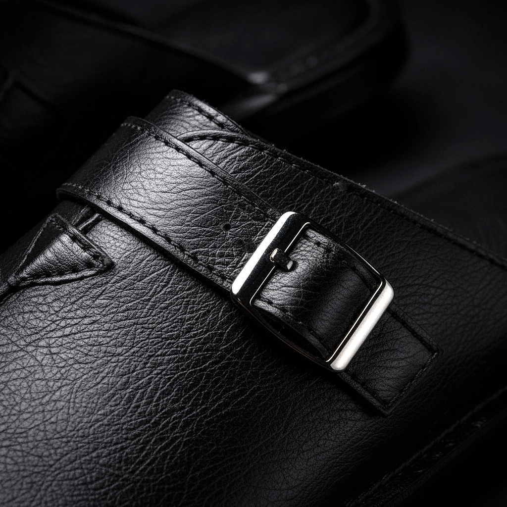 Riccardo Leather Mules