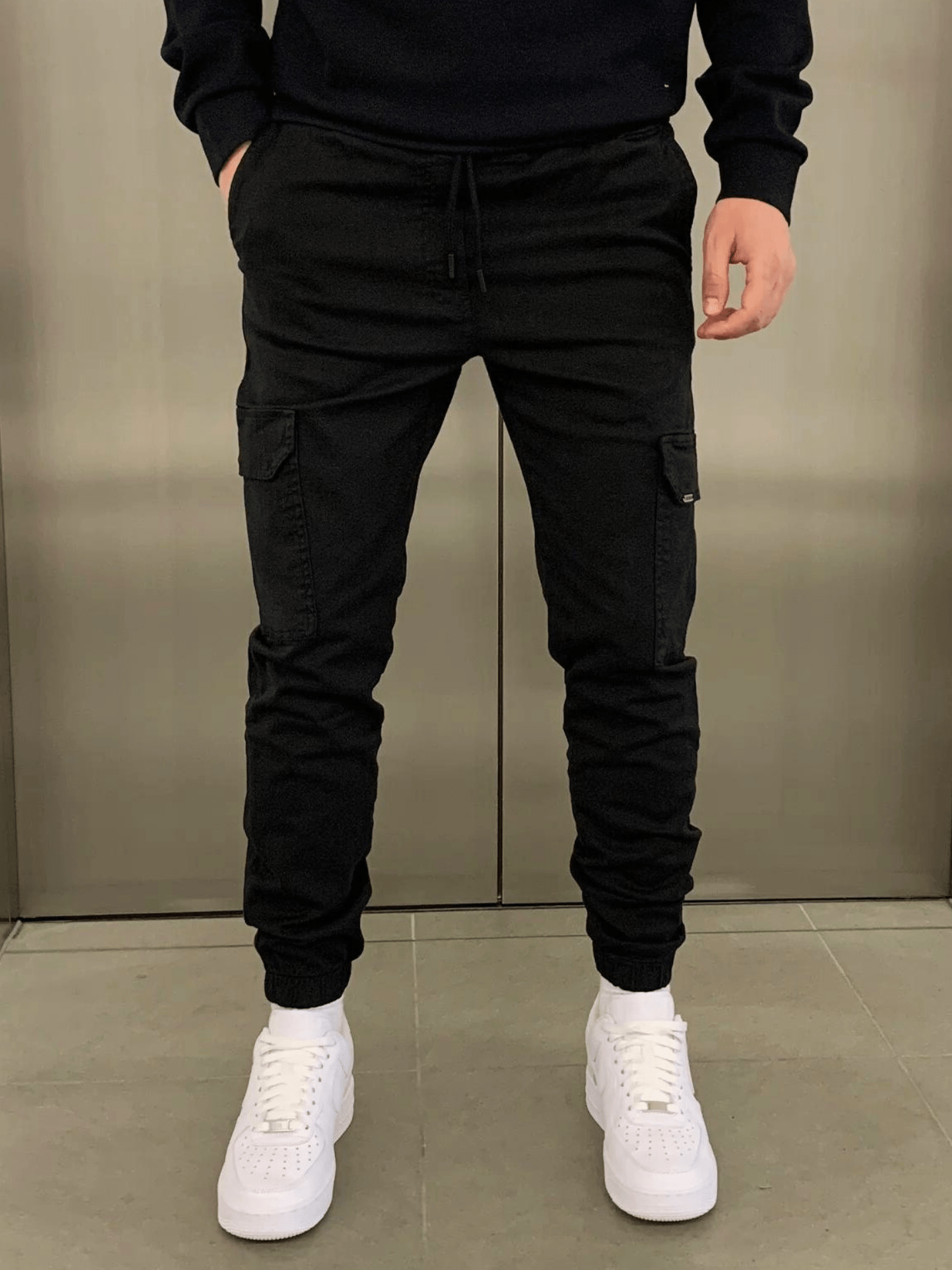 Olympus Cargo Jogger - Black