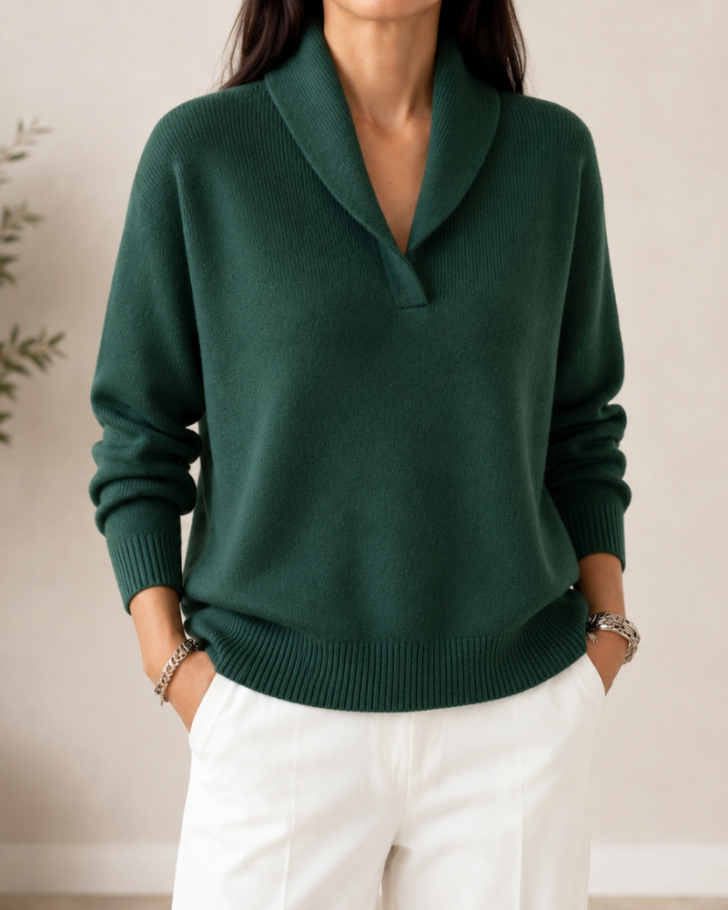 Brigid | The Soft V-Neck Jumper