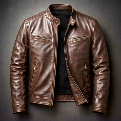Milo – Vintage Leather Jacket