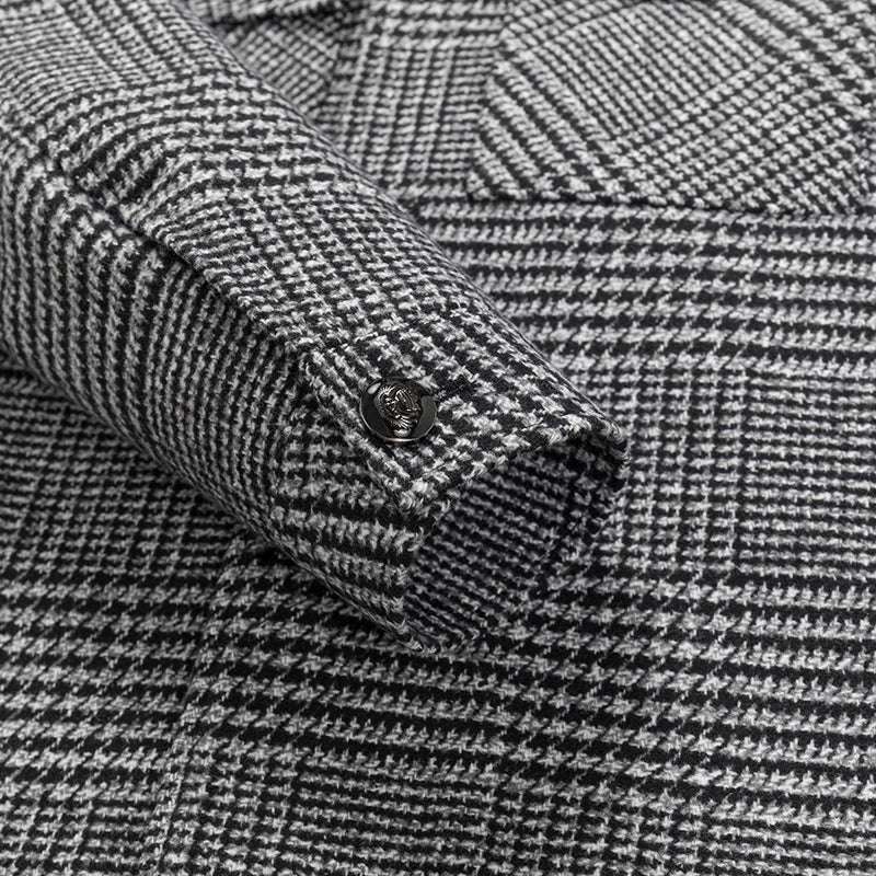 AEGO Wool Check Jacket