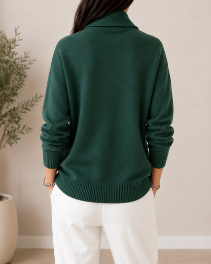 Brigid | The Soft V-Neck Jumper