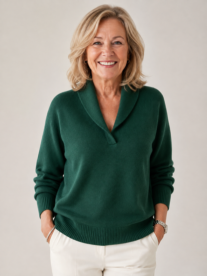 Brigid | The Soft V-Neck Jumper