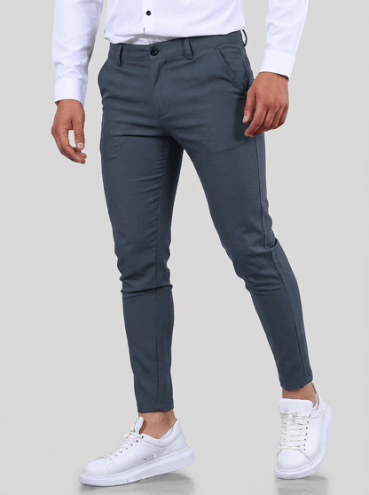 Noa Stretch Pants - Stone Blue