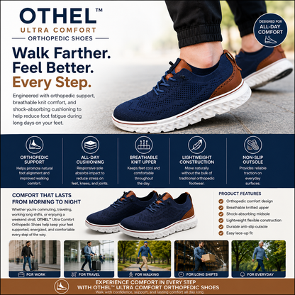 OTHEL Ultra Comfort Orthopedic Shoes
