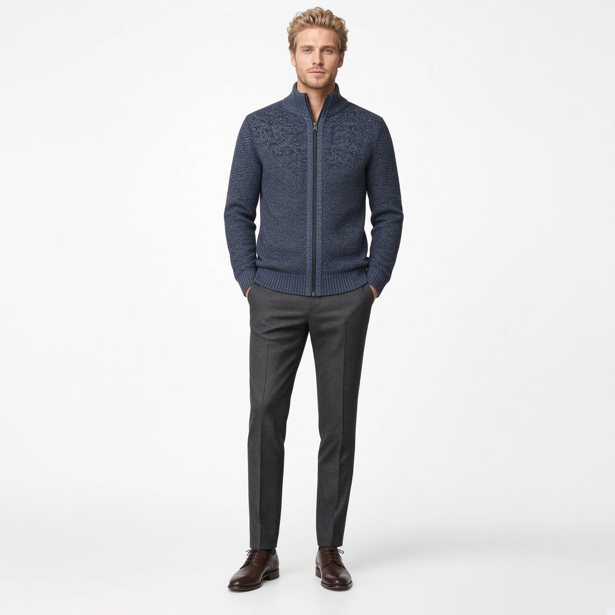 RUSHFORD Thermal Zipper Sweatshirt