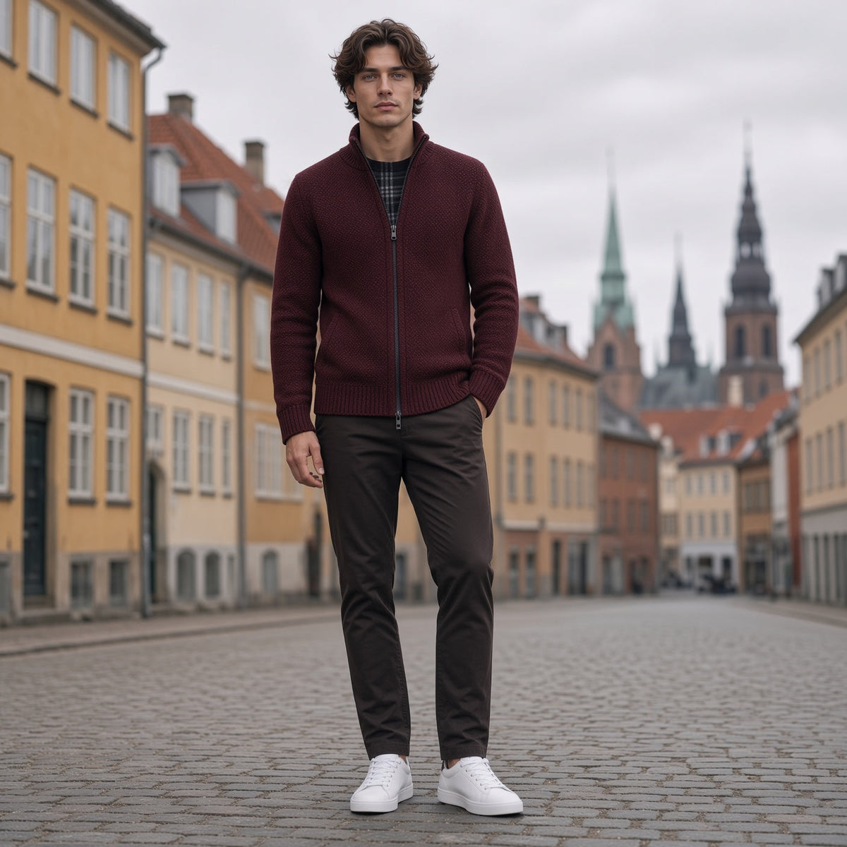 RUSHFORD Thermal Zipper Sweatshirt