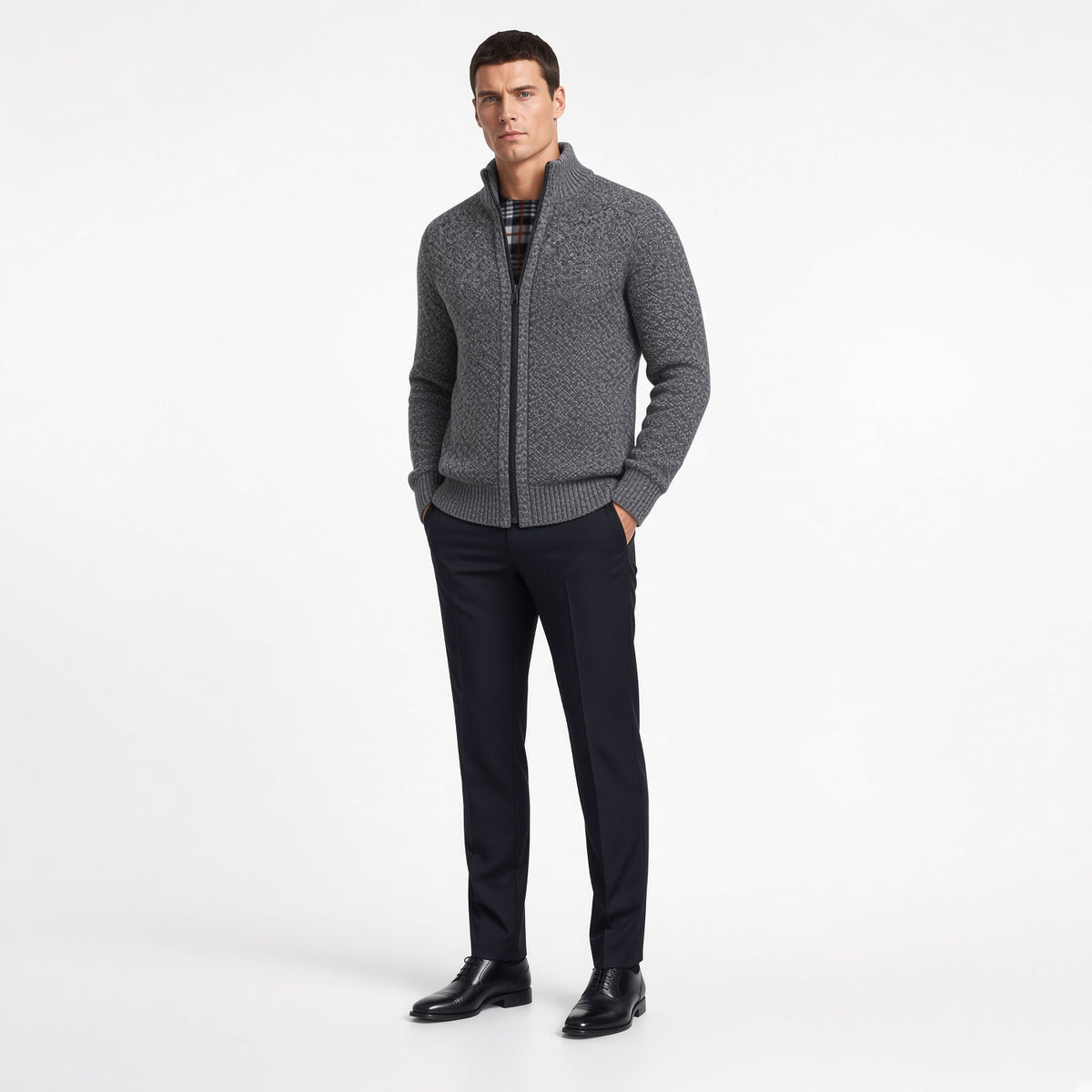 RUSHFORD Thermal Zipper Sweatshirt