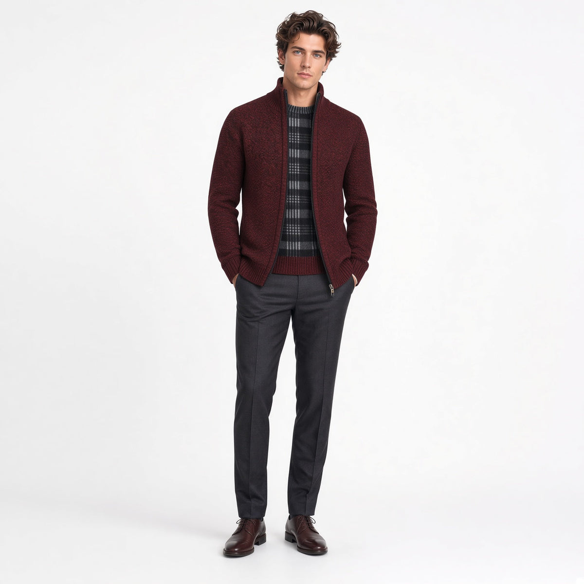 RUSHFORD Thermal Zipper Sweatshirt