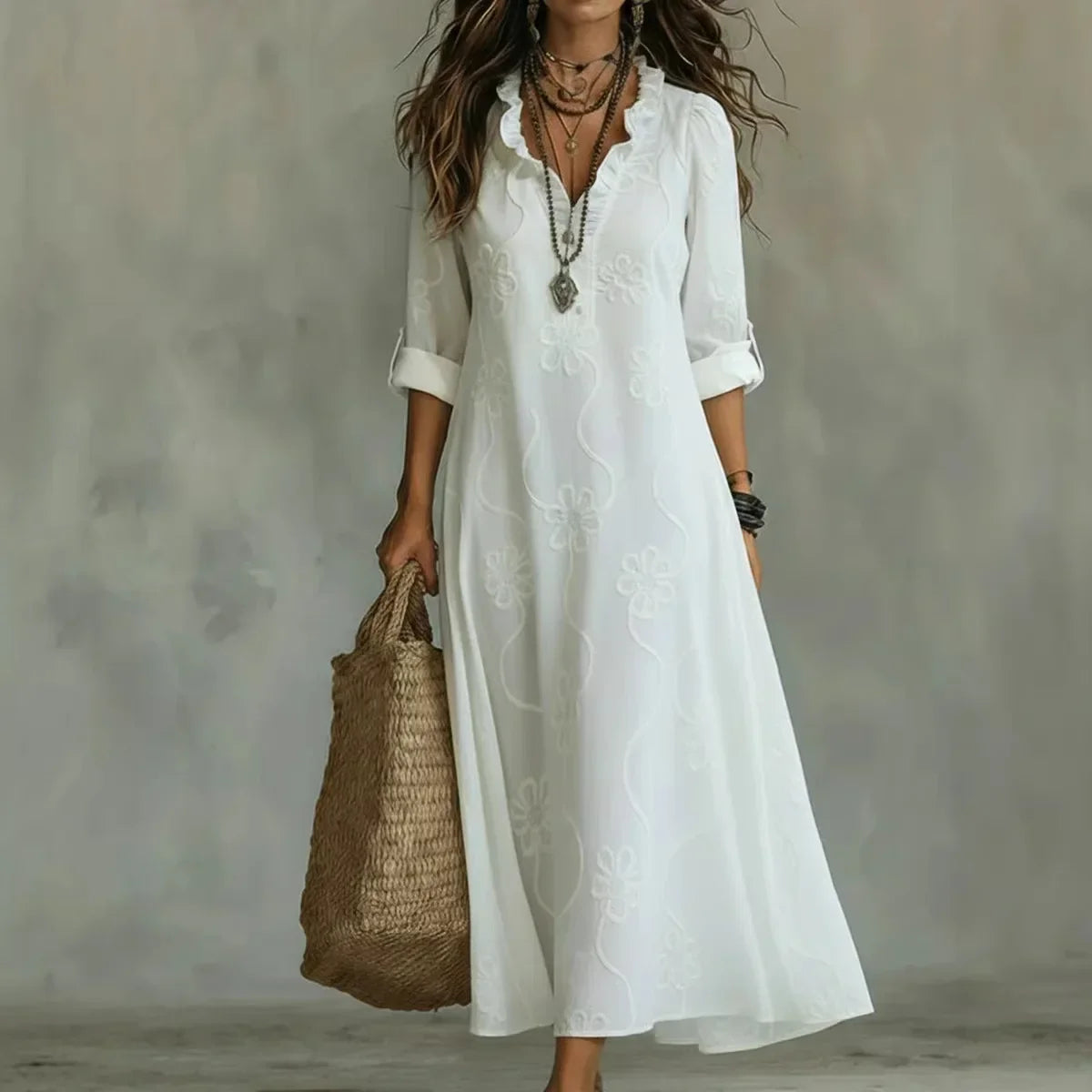 Bobbie - Floral Maxi Dress for Summer Days