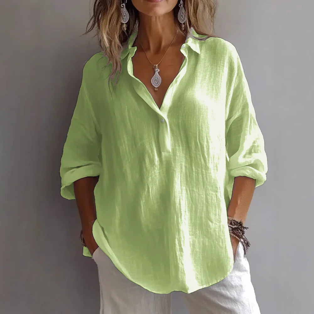 Naia Relaxed Cotton Shirt