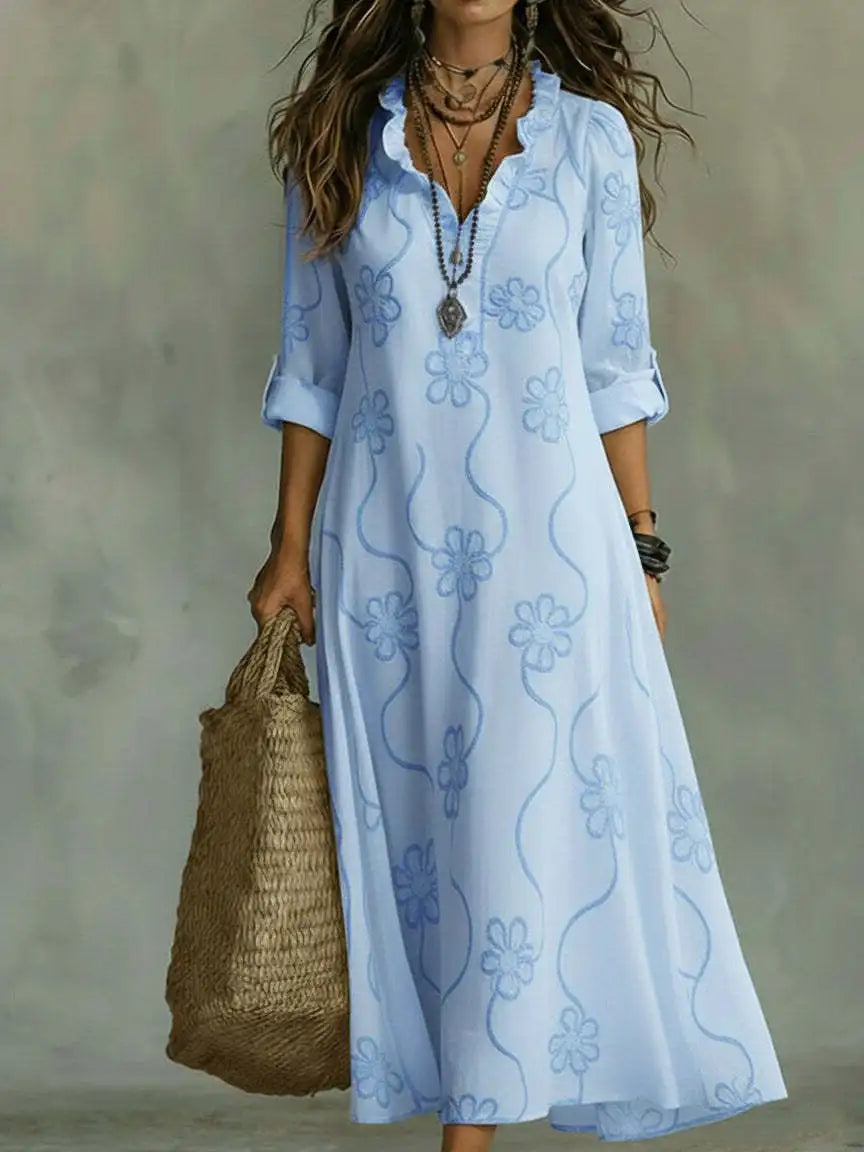 Bobbie - Floral Maxi Dress for Summer Days