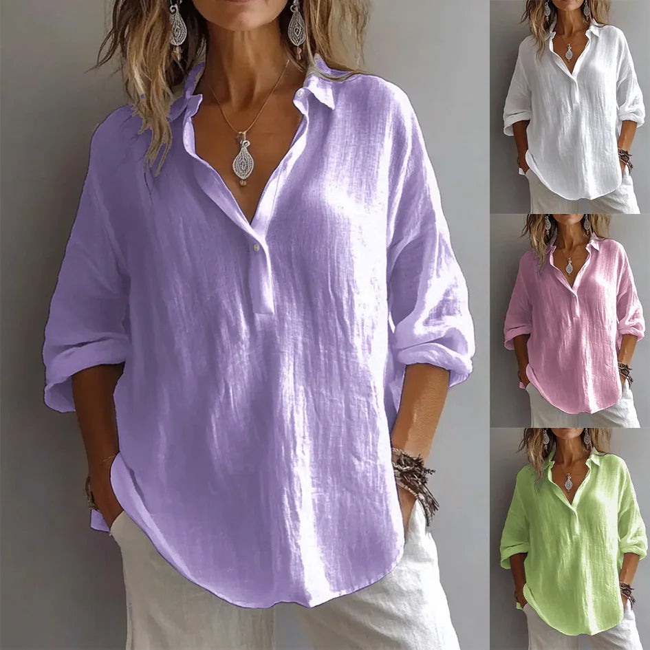 Naia Relaxed Cotton Shirt
