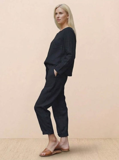 Cotton-Linen Monochrome Capsule
