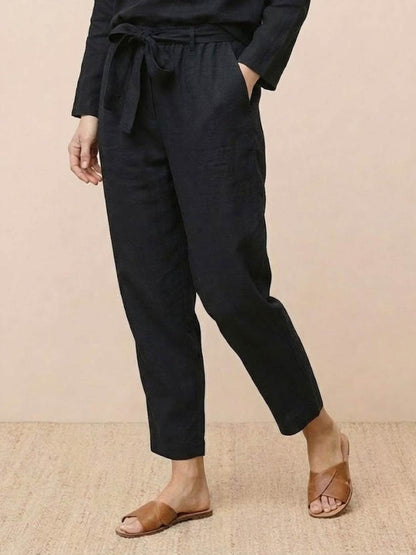 Cotton-Linen Monochrome Capsule
