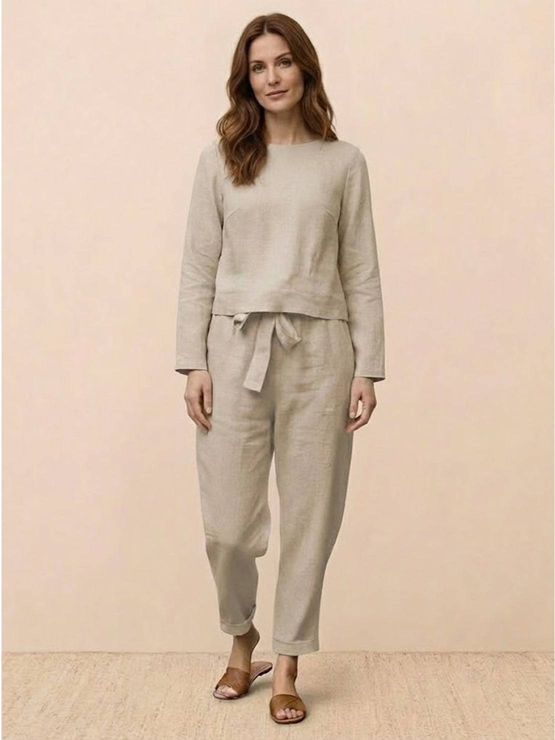 Cotton-Linen Monochrome Capsule