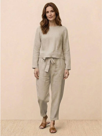 Cotton-Linen Monochrome Capsule