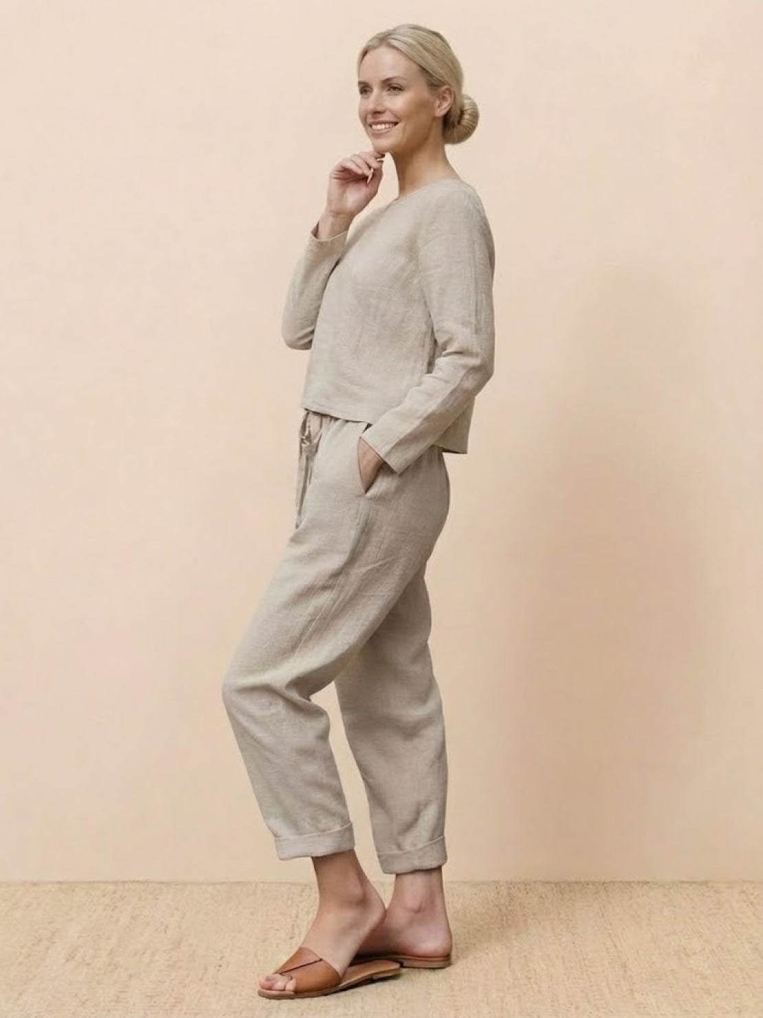 Cotton-Linen Monochrome Capsule