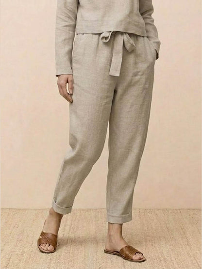 Cotton-Linen Monochrome Capsule