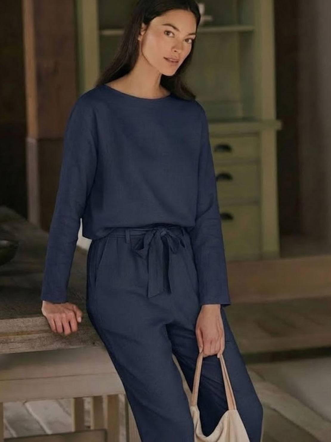 Cotton-Linen Monochrome Capsule