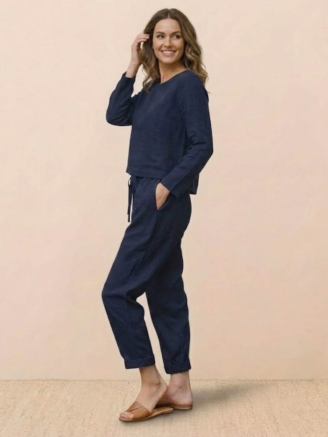 Cotton-Linen Monochrome Capsule