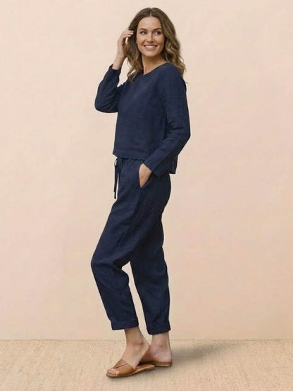 Cotton-Linen Monochrome Capsule