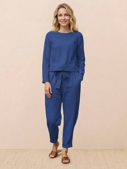Cotton-Linen Monochrome Capsule