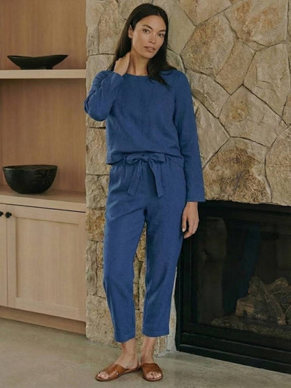 Cotton-Linen Monochrome Capsule