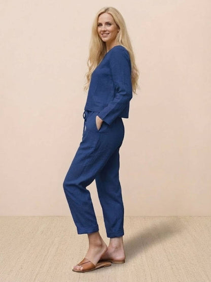 Cotton-Linen Monochrome Capsule