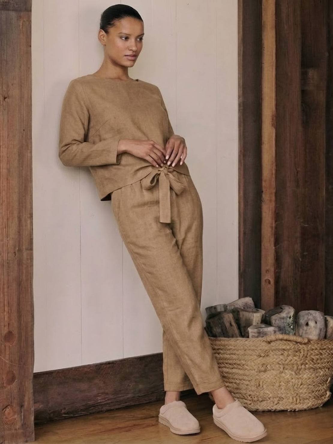 Cotton-Linen Monochrome Capsule
