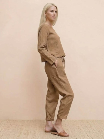 Cotton-Linen Monochrome Capsule