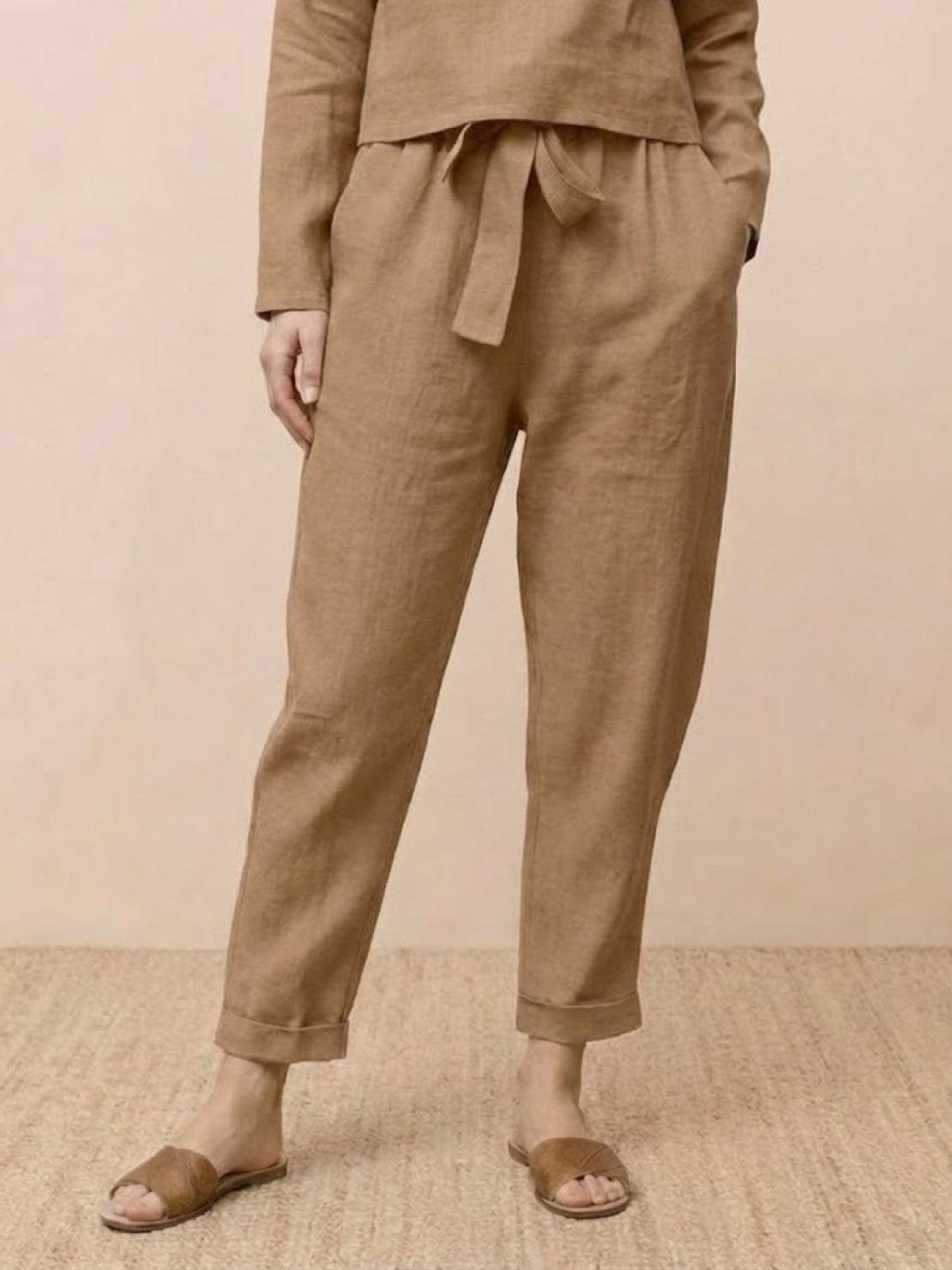 Cotton-Linen Monochrome Capsule
