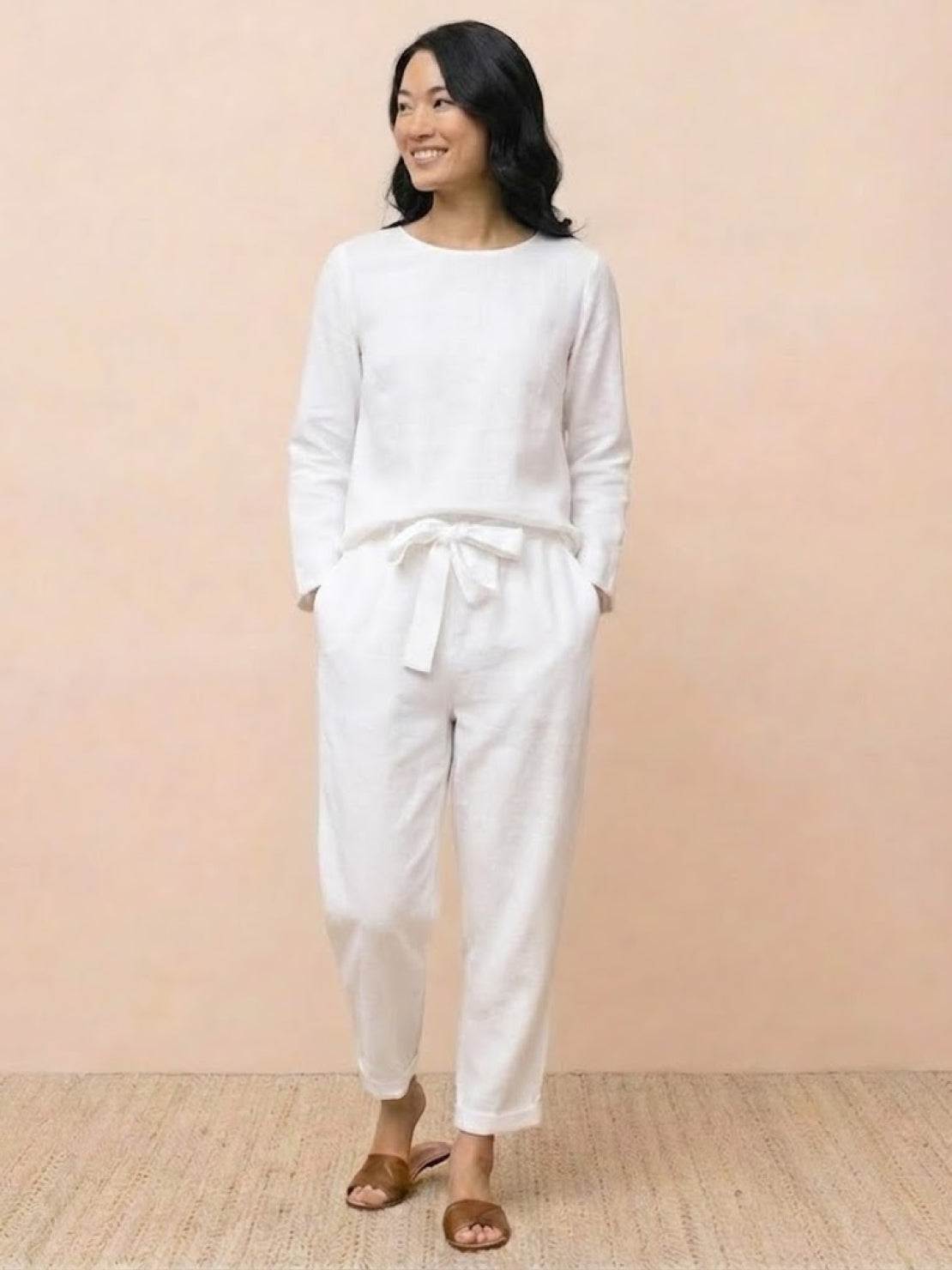 Cotton-Linen Monochrome Capsule