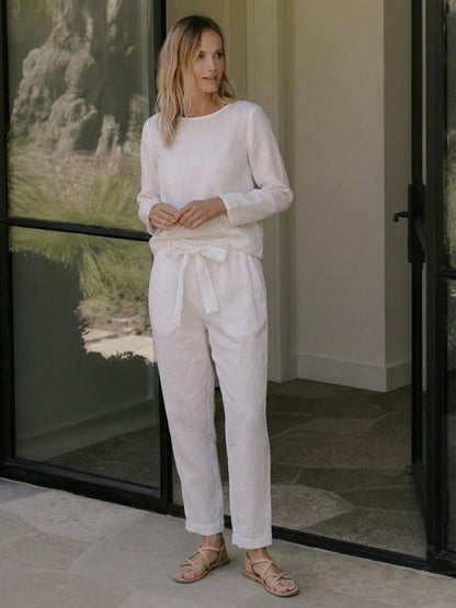 Cotton-Linen Monochrome Capsule