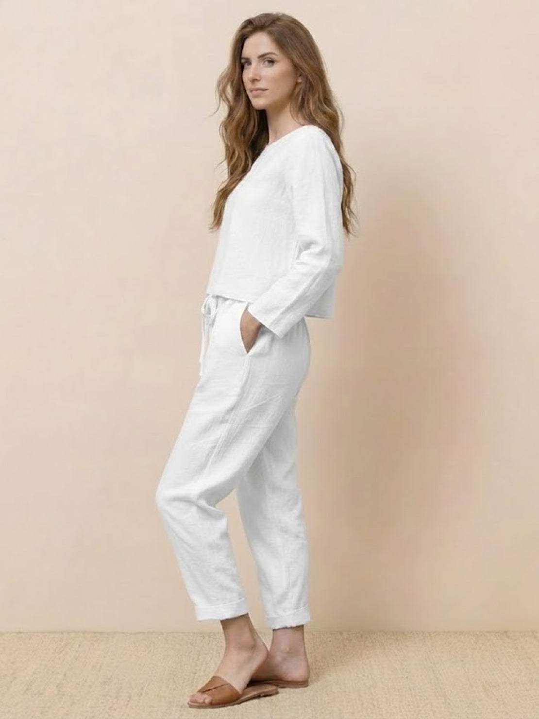 Cotton-Linen Monochrome Capsule
