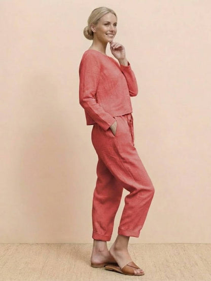 Cotton-Linen Monochrome Capsule