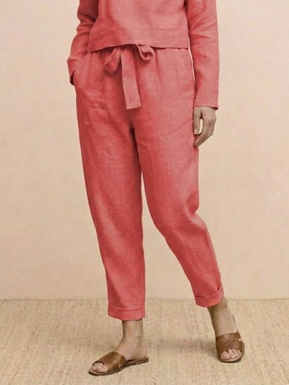 Cotton-Linen Monochrome Capsule