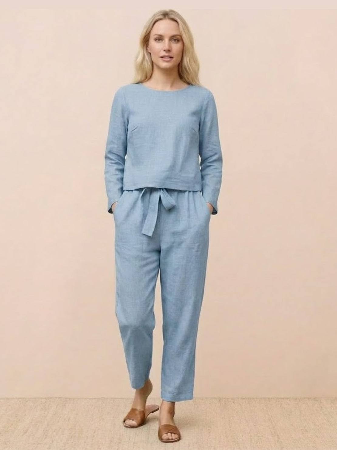 Cotton-Linen Monochrome Capsule