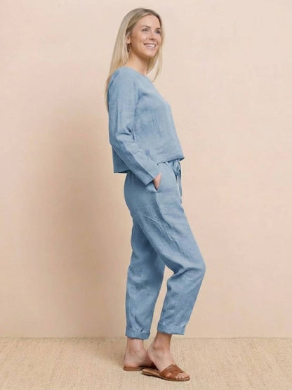 Cotton-Linen Monochrome Capsule