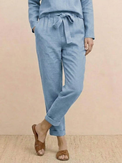 Cotton-Linen Monochrome Capsule