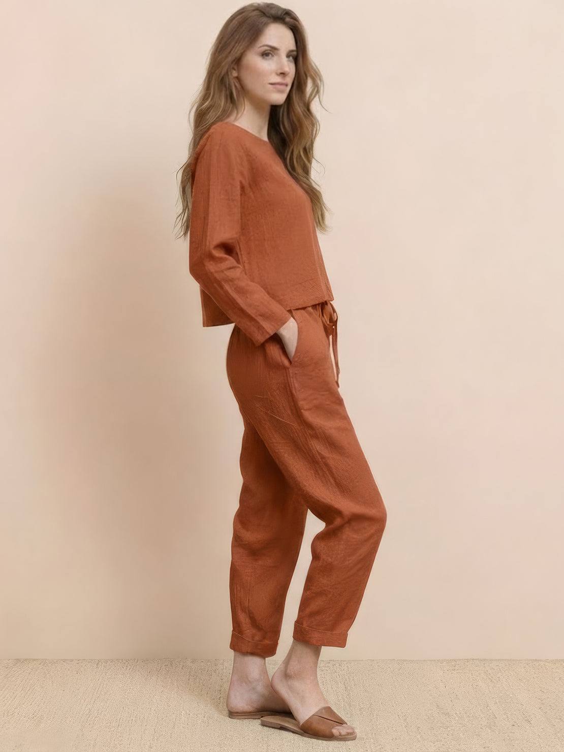 Cotton-Linen Monochrome Capsule