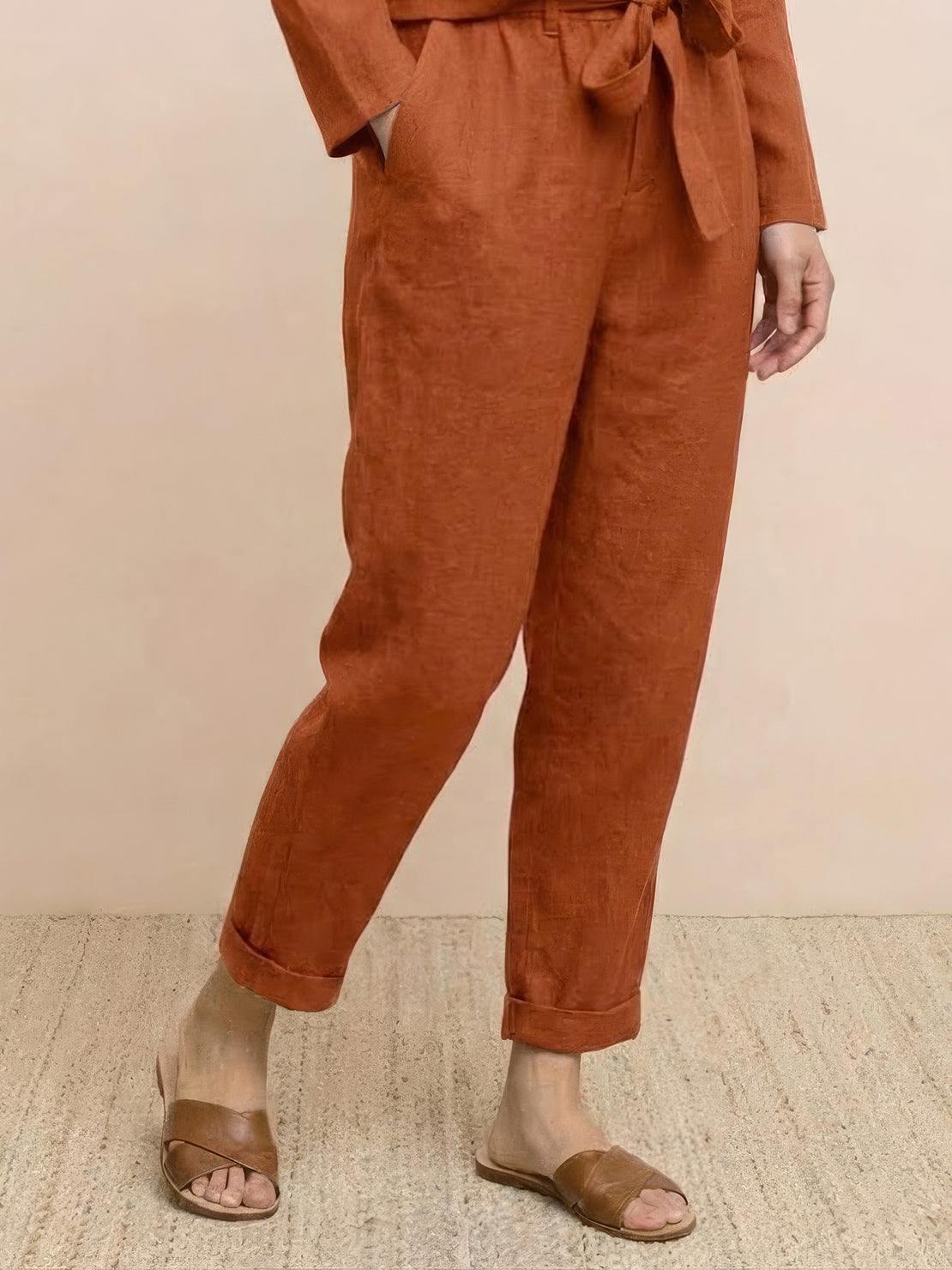 Cotton-Linen Monochrome Capsule