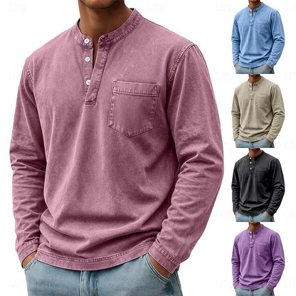 Saltwater Long Sleeve Henley