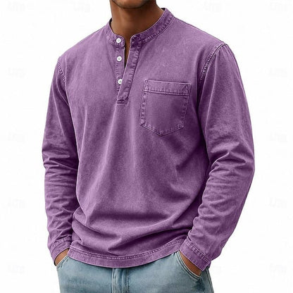 Saltwater Long Sleeve Henley