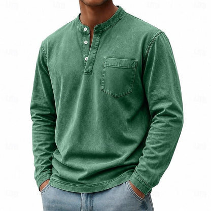 Saltwater Long Sleeve Henley