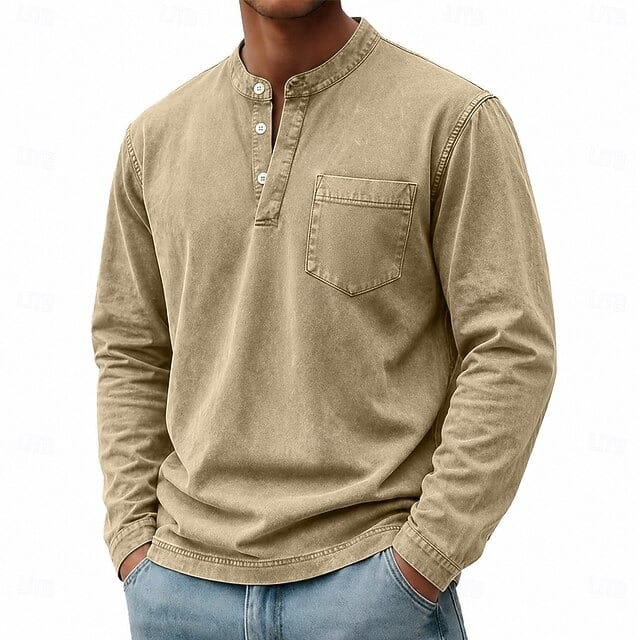 Saltwater Long Sleeve Henley