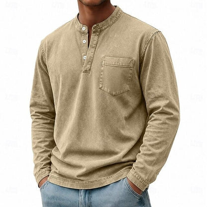 Saltwater Long Sleeve Henley