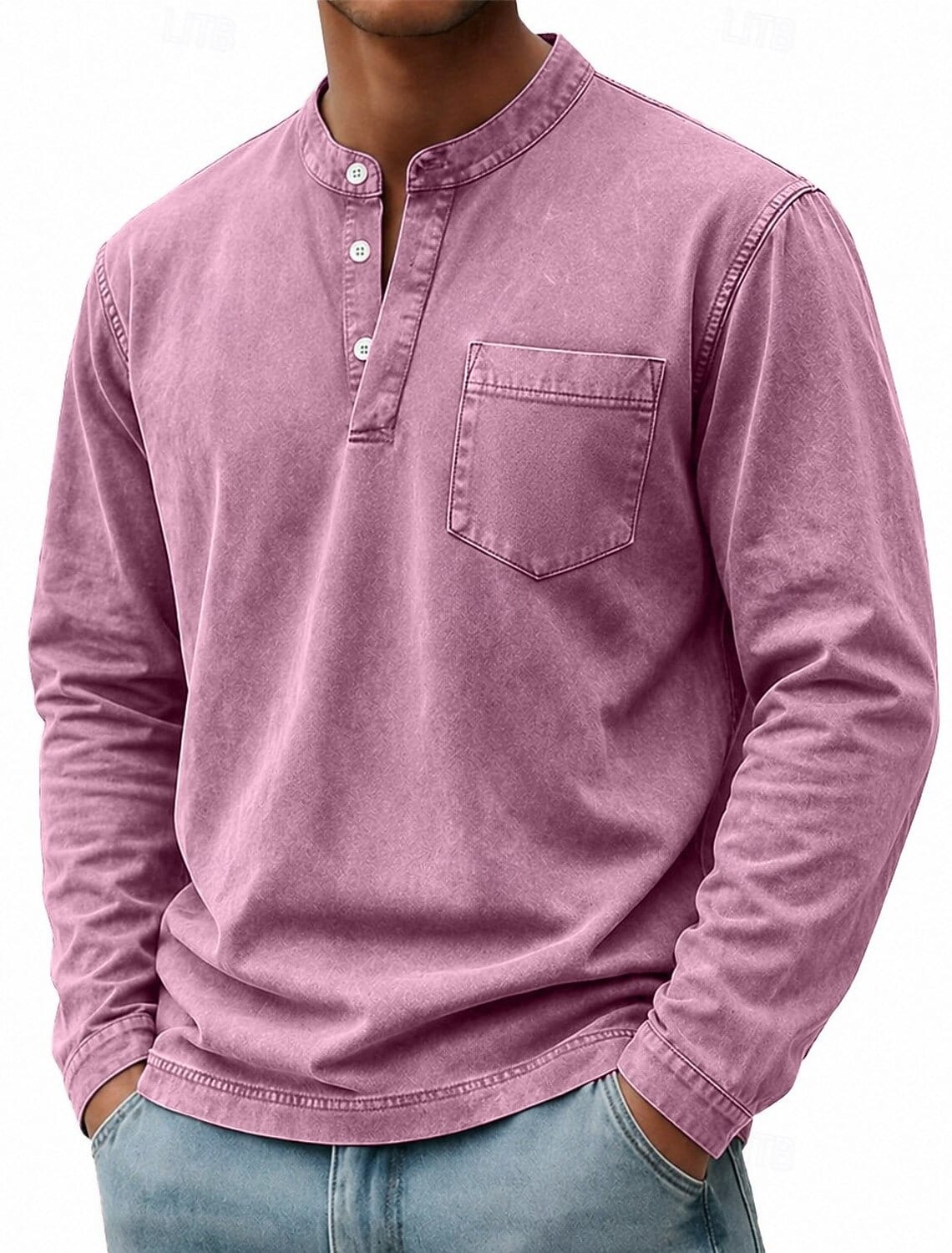 Saltwater Long Sleeve Henley