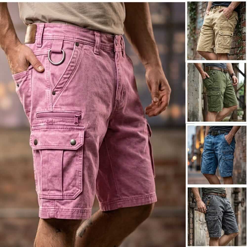 Foxcroft Liam Denim Shorts